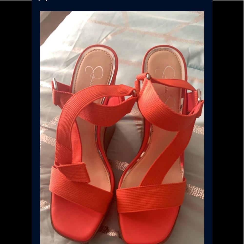 Women Jessica Simpson wedge sandals